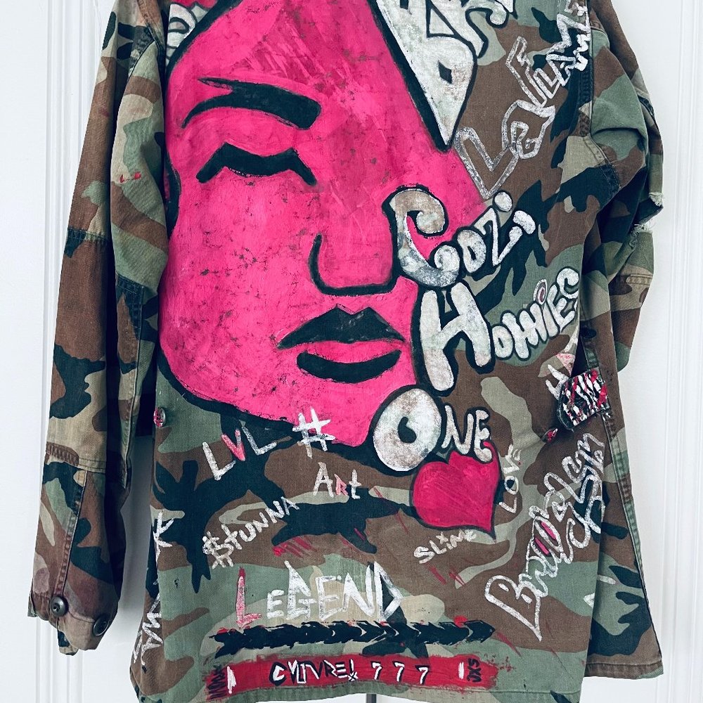 One of a kind camo shirt